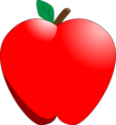 Cartoon Apple