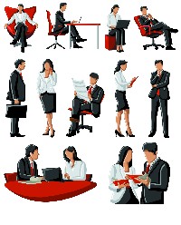 Vector Business People