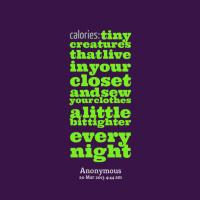 Calories quote #2