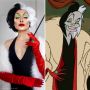 Cruella de Vil Cosplay Makeup + Costume