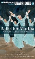 Cover image for Ballet for Martha making Appalachian Spring