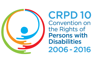 CRPD plus 10 logo