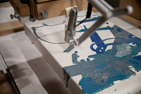 Interactive Robotic Painting Machine