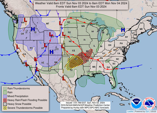 National Weather Outlook