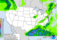 24 Hour Precipitation Forecast