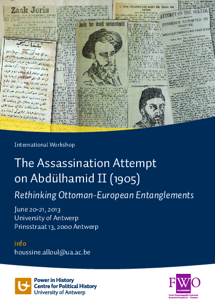 First page of “The Assassination Attempt on Abdülhamid II”