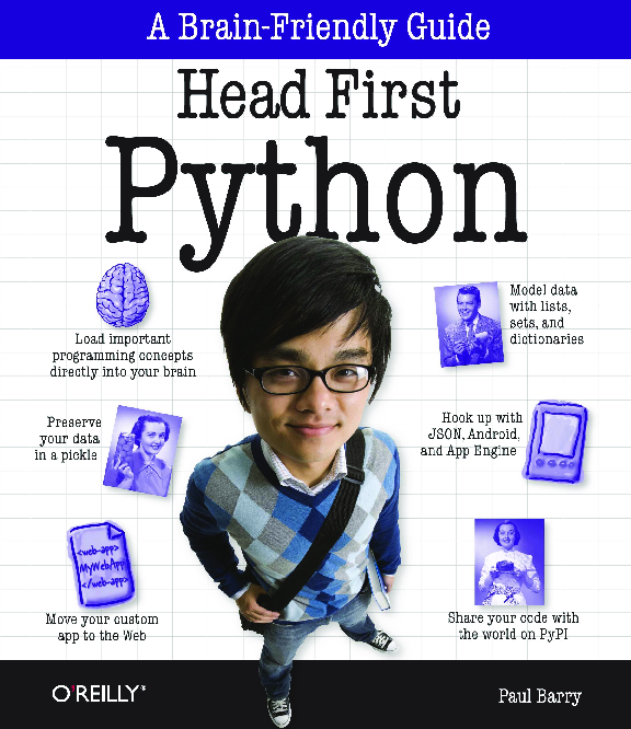 First page of “Head First Python ora”