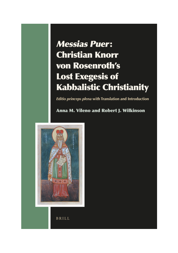 First page of “Messias Puer. Christian Knorr von Rosenroth’s  Last, Lost, Exegetic Exposition of Kabbalistic Christianity”