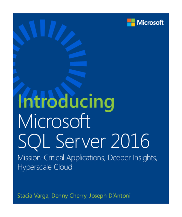 First page of “(SQL) - Intro SQL Server”