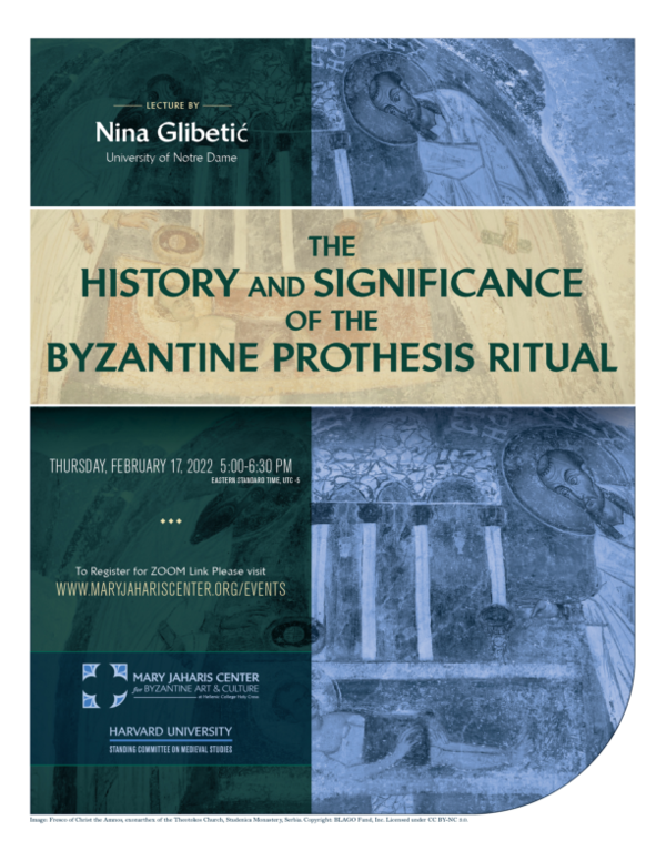 First page of “The History and Significance of the Byzantine Prothesis Ritual”