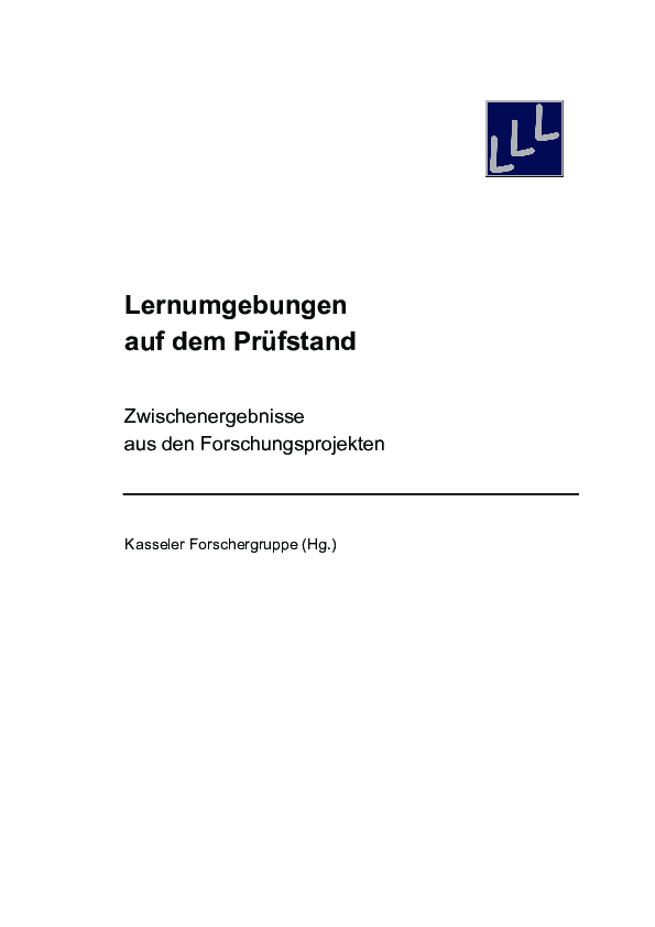 First page of “Textbasierte kooperative Lernumgebungen im Englischunterricht – das ADEQUA-Projekt”