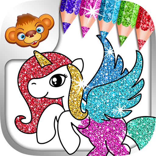 Coloring Games for Kids - Tashi - Colouring Book & Painting Game