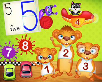 Numbers Pre-school Math Games - 123 Kids Fun Numbers