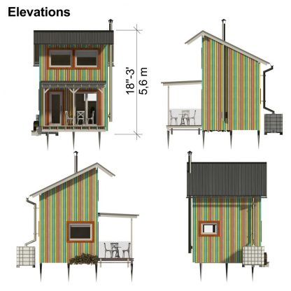 Shed Guest House Plans Joyce - Image 6