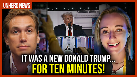 Emily Jashinsky: It was a new Donald Trump... for ten minutes!