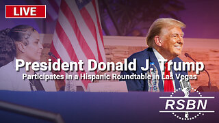 LIVE: President Trump Participates in a Hispanic Roundtable in Las Vegas - 10/12/24