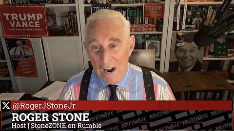 "Assassinating Trump has been their plan all along," Roger Stone warns it will get worse | Redacted