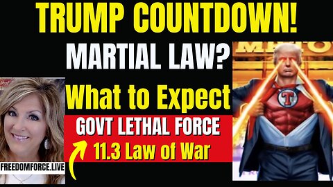 Trump Countdown - Martial Law, 11.3, Blackrock 10-29-24