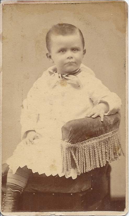 Heirlooms Reunited: CDV of toddler Allen Mathewson; taken by E. L ...