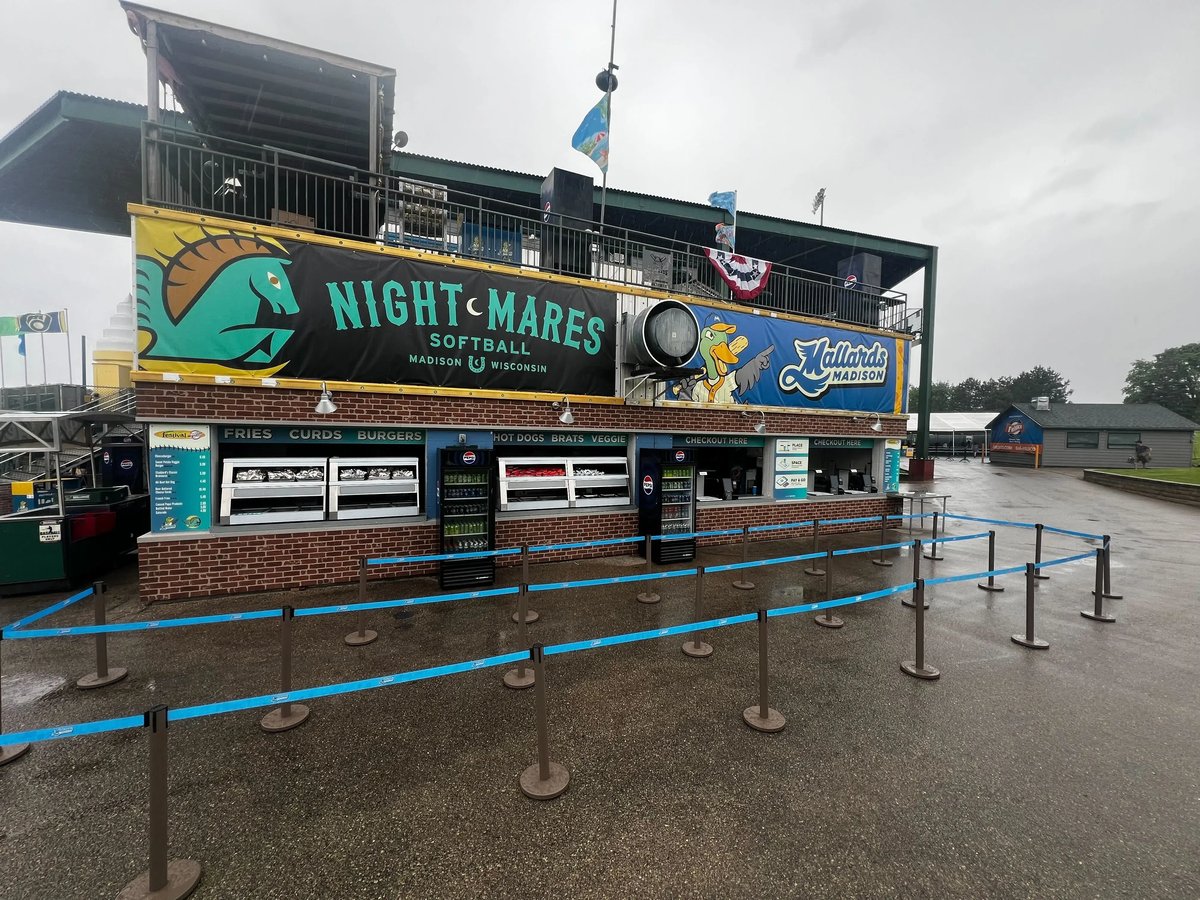 Rainy launch day at the Duck Pond in Madison.