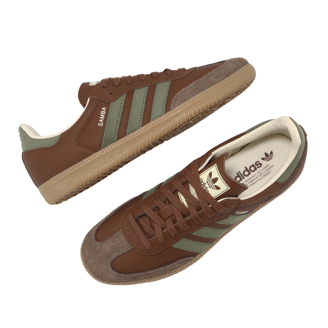 Adidas Samba OG Preloved Brown / Olive Strata