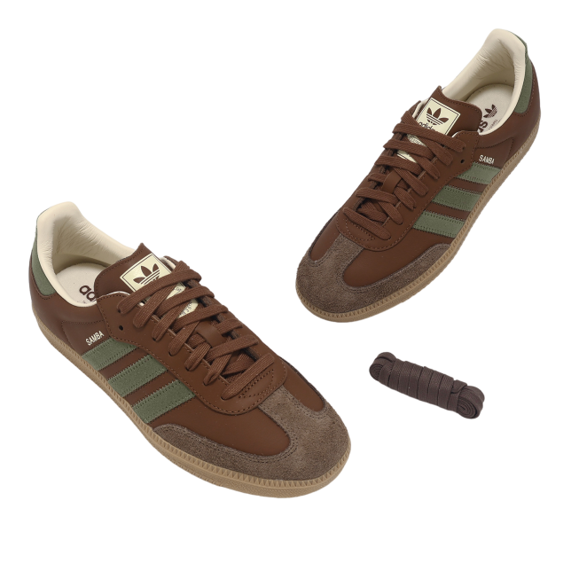 Adidas Samba OG Preloved Brown / Olive Strata