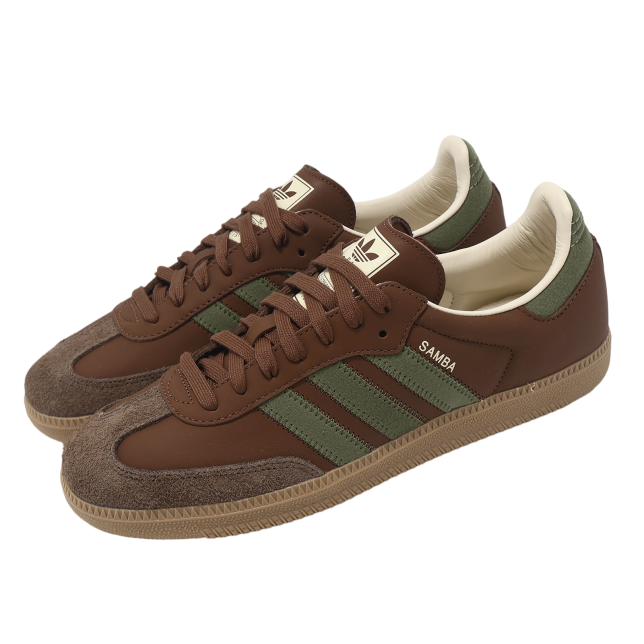 Adidas Samba OG Preloved Brown / Olive Strata