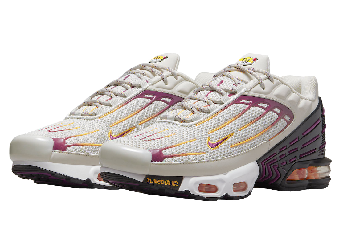 Nike Air Max Plus 3 Bone Purple Gold