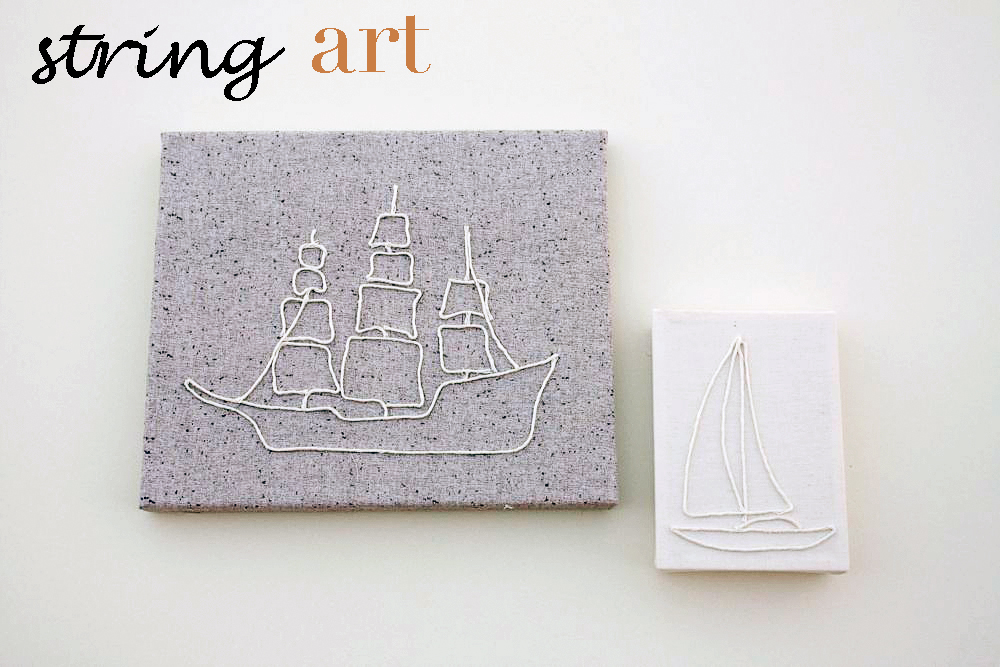 String Art Canvas Tutorial!