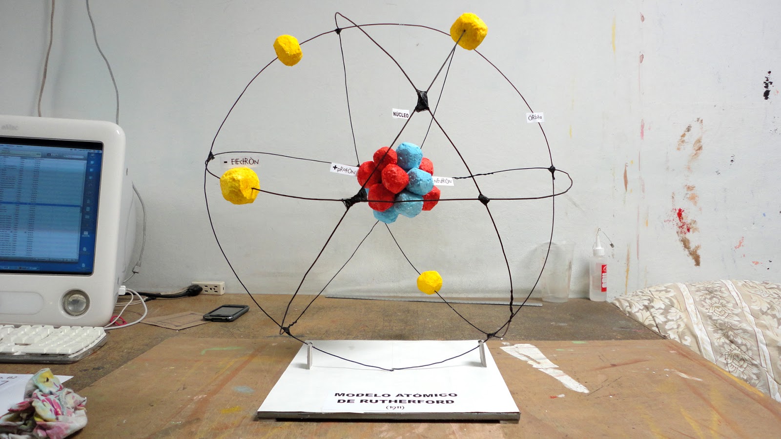 Modelo De Rutherford Maquete - BRAINCP