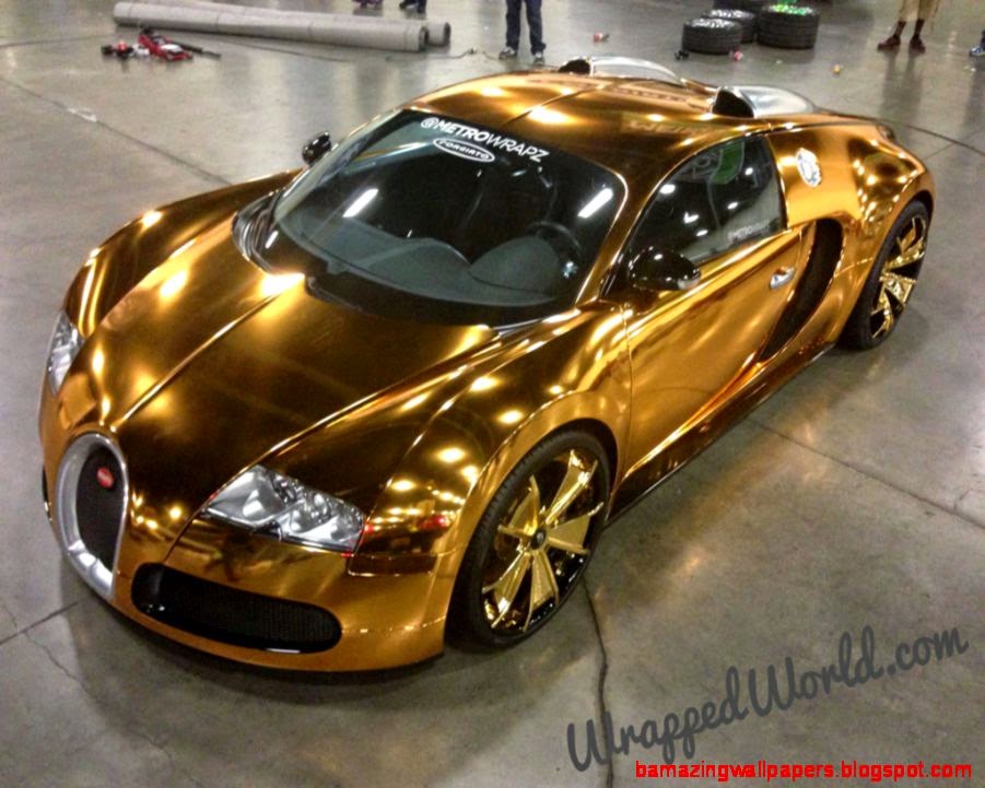 Bugatti Veyron 2015 Gold