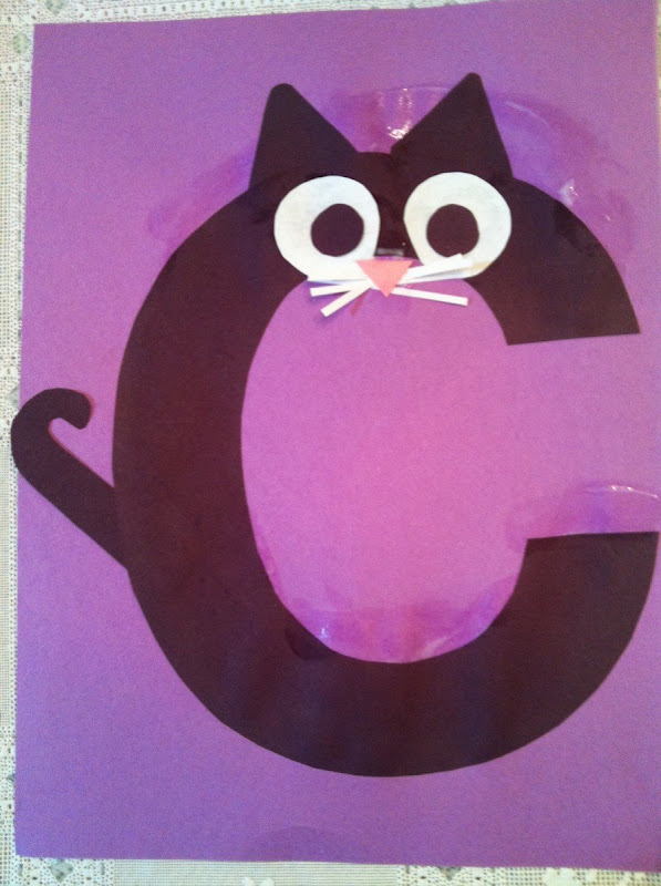 Miss Maren's Monkeys Preschool: C c... is for cat