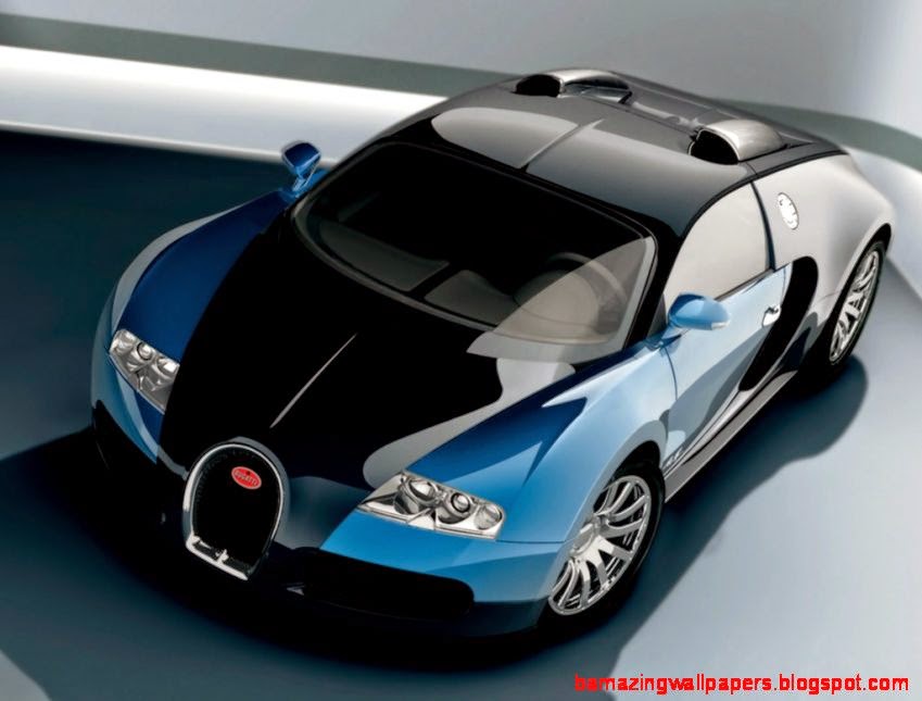 Blue Bugatti Veyron Wallpaper