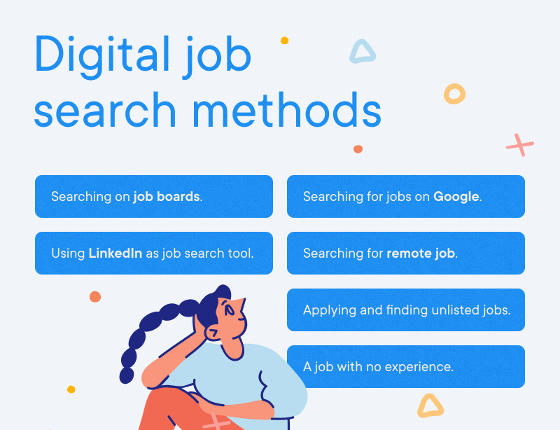 Complete guide to job search methods - Digital job search methods