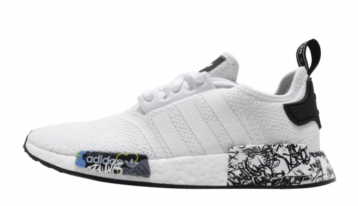 Adidas NMD R1 Cloud White Core Black