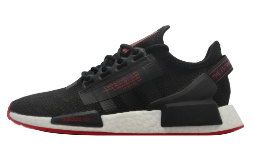 Adidas NMD R1 V2 Core Black Scarlet