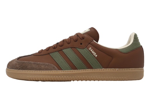 Adidas Samba OG Preloved Brown / Olive Strata