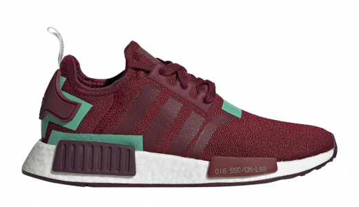 Adidas WMNS NMD R1 Collegiate Burgundy Hi Res Green