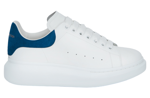 Alexander Mcqueen Oversized White / Paris Blue