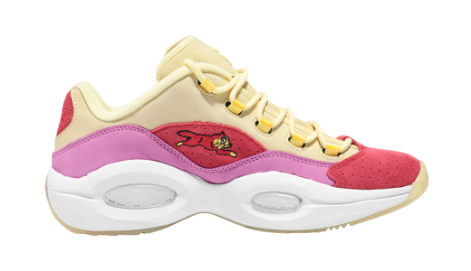 BBC x Reebok Question Low Running Dog Yellow Red Pink