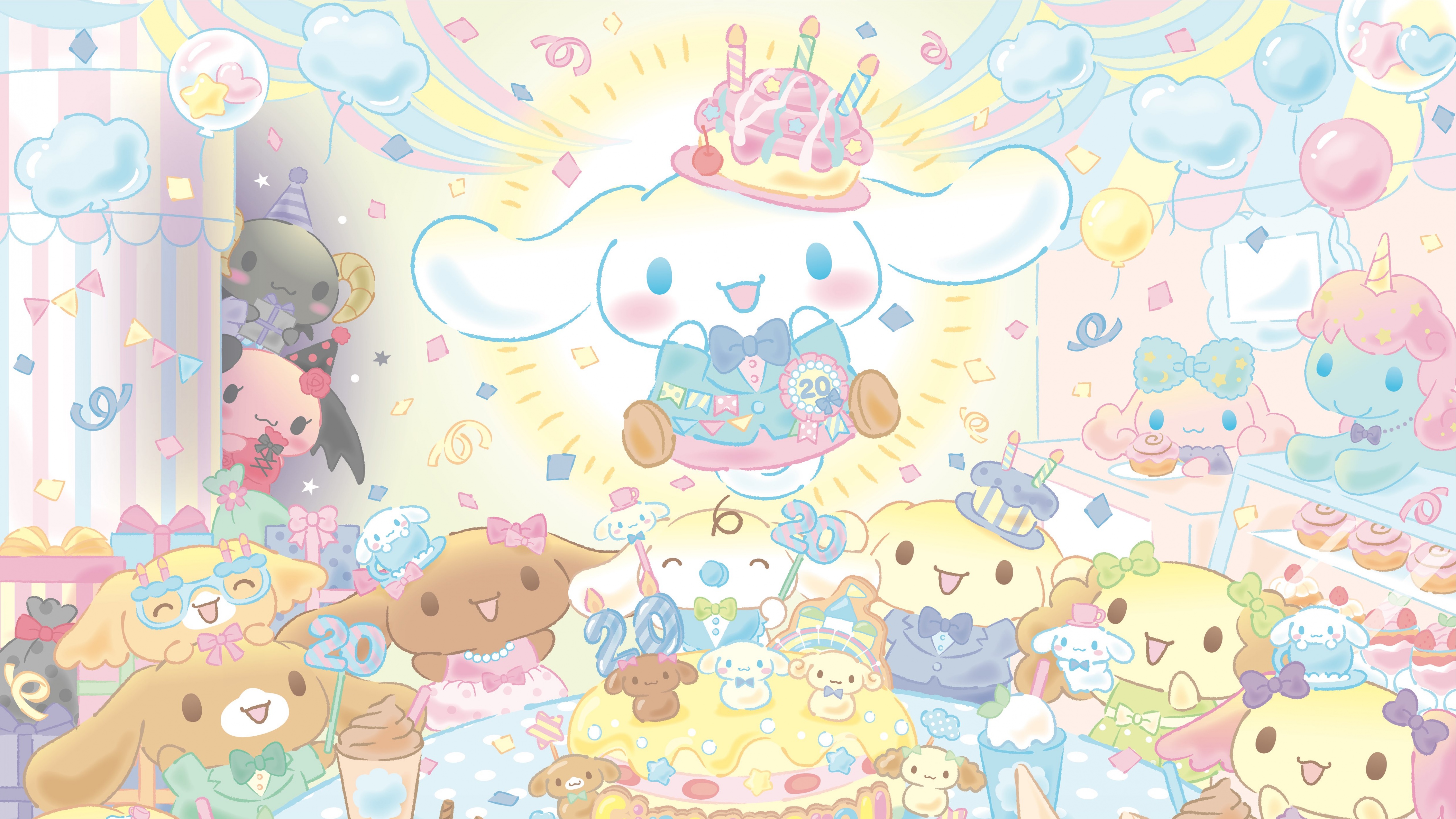 Cinnamoroll Wallpaper 4K 5K Cute cartoon 11709