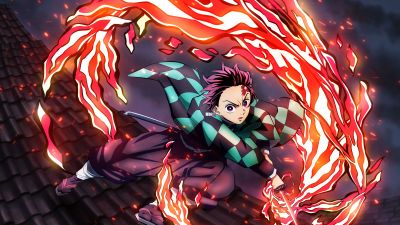 Tanjiro Kamado, Dance of the Fire God, Hinokami Kagura, Demon Slayer: Kimetsu no Yaiba