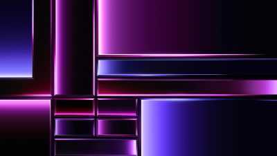 Purple aesthetic, Grid, Magenta background, Dark Mode, MacBook Pro M2, Stock, 5K