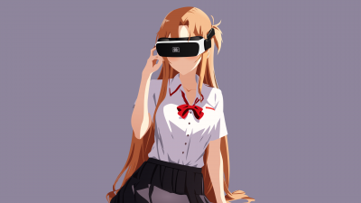 Asuna, Minimalist, SAO, Sword Art Online, Simple