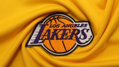 Los Angeles Lakers, Jersey, Logo, 5K, Football team, Yellow