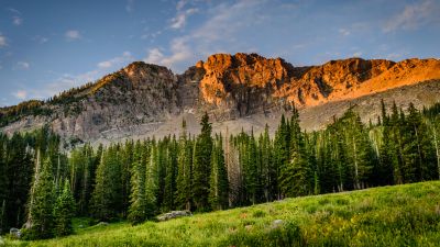 Scenery, Landscape, Mountain, Sunny day, 5K