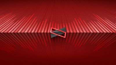 MKBHD, Red abstract, 3D background, 5K