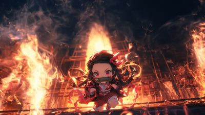 Nezuko Kamado, AI art, Demon Slayer: Kimetsu no Yaiba