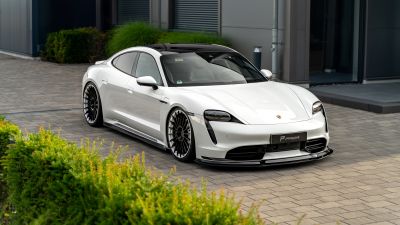 Porsche Taycan, Prior Design, Aerodynamic Package, 5K, 8K