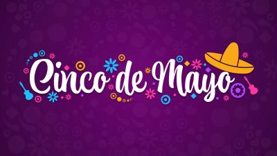 Cinco de Mayo, Purple aesthetic, Mexican holiday, Colorful, Purple background